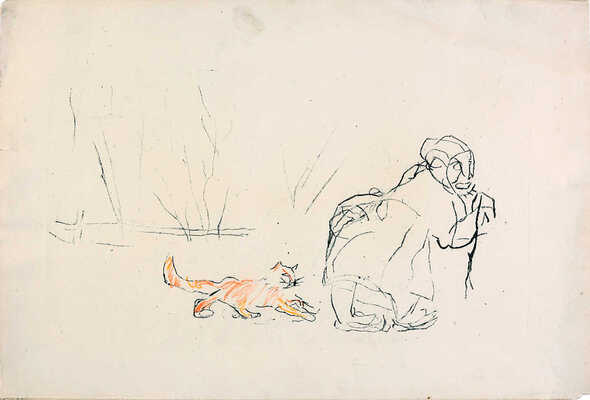 Неменова Герта Михайловна. Рыжий кот